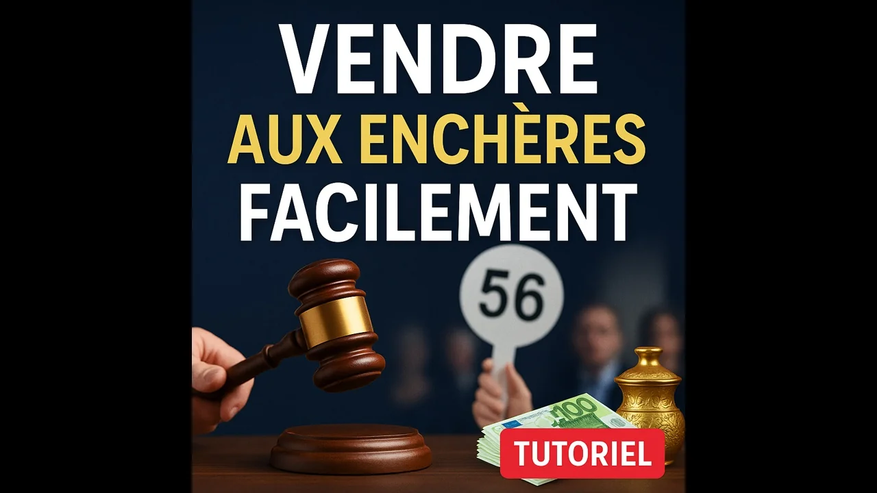 Vidéo expliquant comment vendre une œuvre aux enchères avec Expertisez Enchères