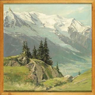 Tableau de montagne - Peintures Paysages