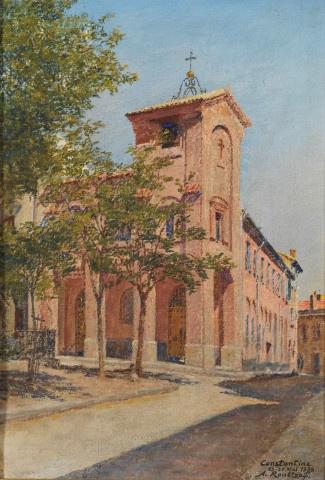 Alexandre Roubtzoff - Eglise à Constantine
