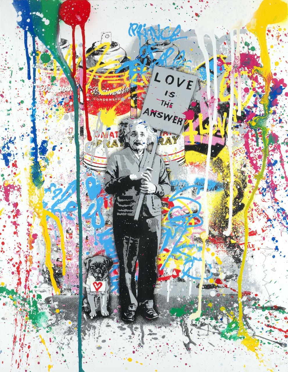 Mr Brainwash, Love Is The Answer - Expertisez Enchères