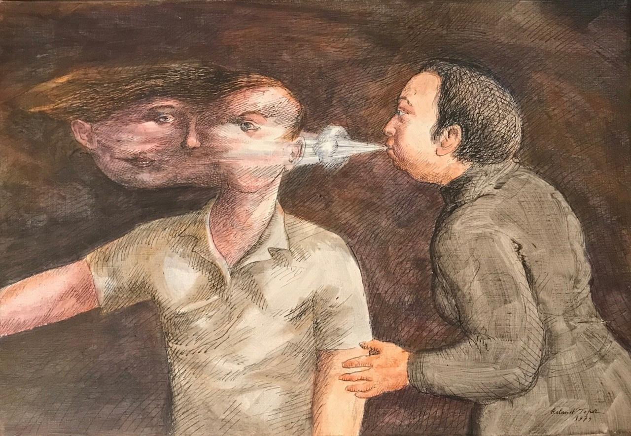 Roland Topor Un Dessinateur Et Peintre A L Humour Noir Decapant Expertisez Com