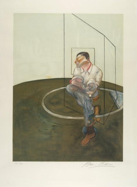 Francis Bacon, portrait John Edwards