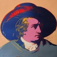 Warhol andy, Goethe, sérigraphie