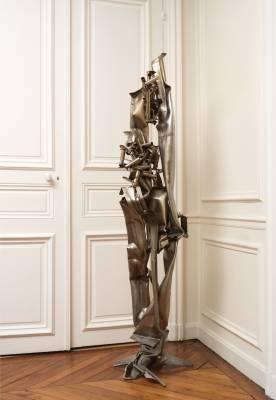 Albert Féraud, grande sculpture fer