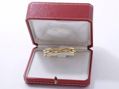 Cartier, bracelet maillon grain de riz