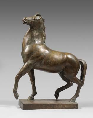 Pablo Gargallo, petit cheval, bronze