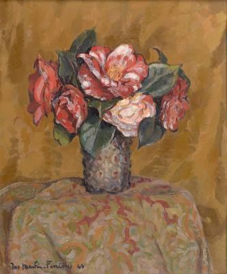 Jac Martin Ferrieres, bouquet, tableau