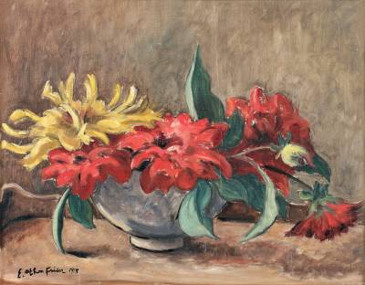 Emile Othon Friesz, bouquet de fleurs, tableau