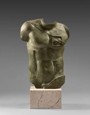Igor Mitoraj, Persée, sculpture en bronze