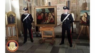 Trois toiles de la Renaissance spoliées retrouvées par les carabiniers
