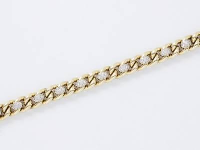 Van Cleef & Arpels, bracelet or et diamants