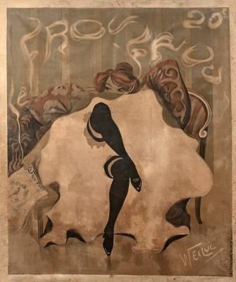 Lucien Henri Weiluc, Frou-Frou, affiche