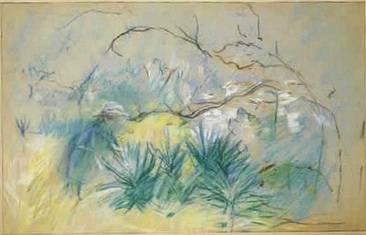 Berthe Morisot, le jardin à Cimiez
