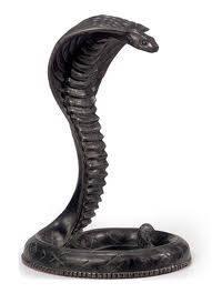 Marcel Sandoz, serpent, bronze