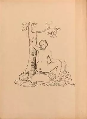 Aristide Maillol, lithographie, vente aux enchères