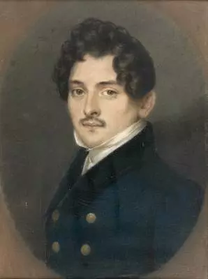 Ecole française du XIXème siècle, portrait, pastel