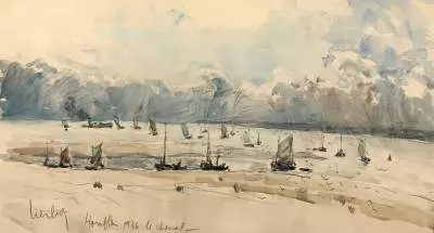 Fernand Herbo, aquarelles