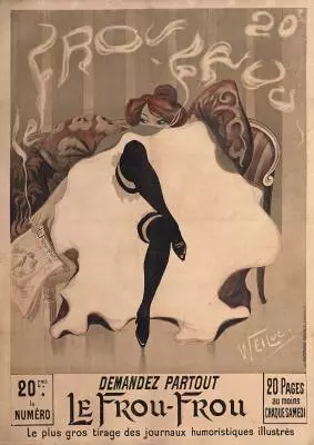 Lucien Weiluc, Frou Frou, affiche