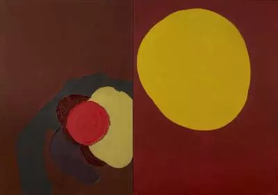 Luis Feito, Composition 1969, tableau
