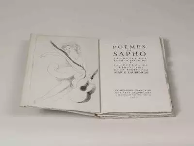 Marie Laurencin, poème de Sapho