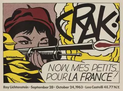 Roy Lichtenstein - Crak - expertisez.com