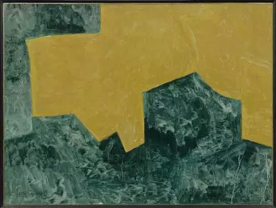 serge-poliakoff-gouache-vert-jaune-expertise