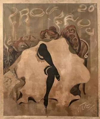 Lucien Henri Weiluc, Frou-Frou, affiche