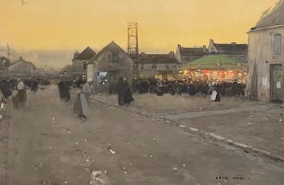 Luigi Loir scène bretonne